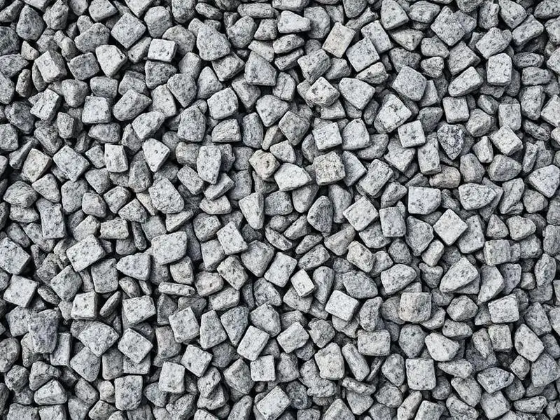 Granitsplitt mit Körnung 2/5 – 16/32 mm – Nahaufnahme